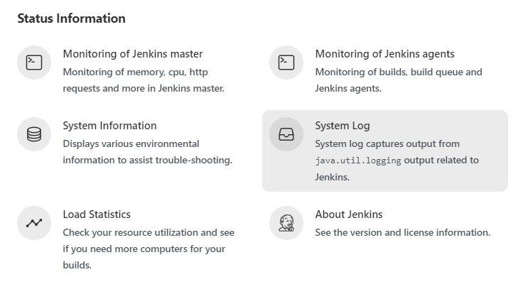 Manage Jenkins